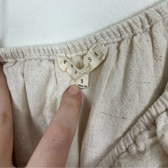 Promesa One Shoulder Ruffle Bodysuit- Snaps- Fringe Ends- Size Small - Picture 6 of 6